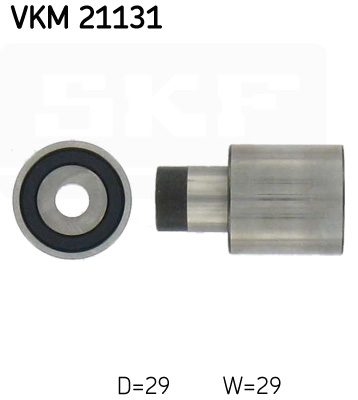 SKF Vezetőgörgő, vezérműszíj VKM21131_SKF